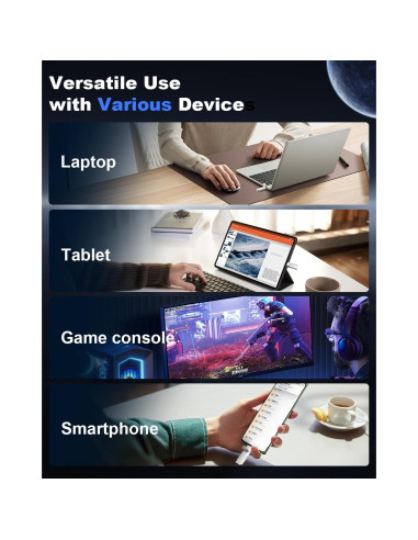 SSD Externo Portátil Orlian 64GB USB 3.2 Tipo C y A