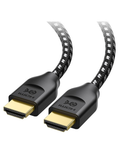 Cable HDMI 8K Trenzado Cable Matters 2m 48Gbps HDR Negro