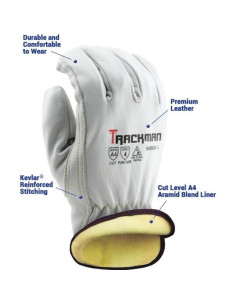 Guantes de trabajo Stauffer Trackman Premium Kevlar Extra Pequeño 2