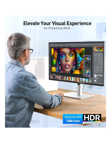 Cable HDMI 8K Trenzado Cable Matters 2m 48Gbps HDR Negro