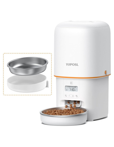 Comedero Automático para Gatos Yuposl 4L con Dispensador
