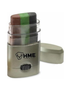 Pintura Facial Camo HME 3 Colores Aplicador Sin Desorden