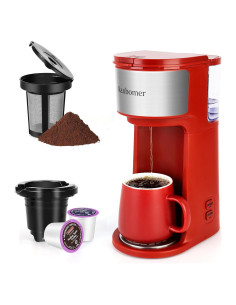 Máquina de café 2 en 1 Ranbomer CMk1030, 6 a 14 oz