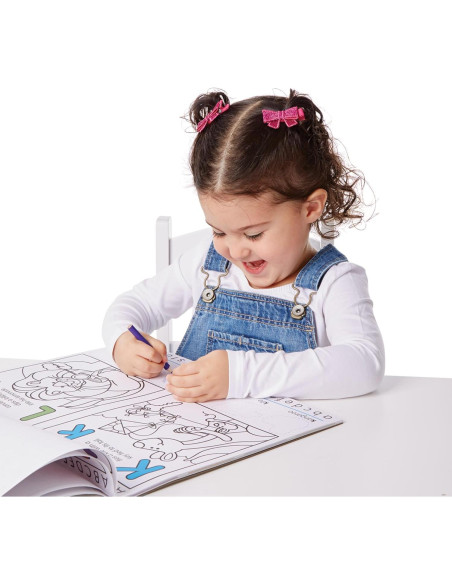 Almohadilla de Actividades Melissa & Doug Alfabeto 250 Stickers