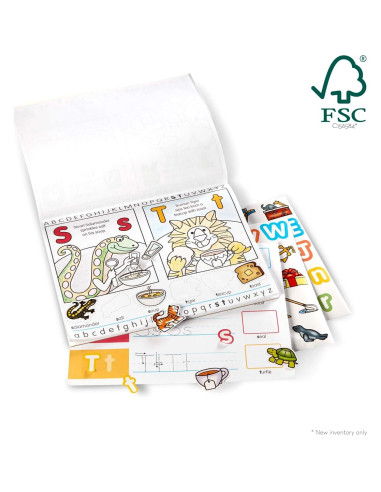 Almohadilla de Actividades Melissa & Doug Alfabeto 250 Stickers