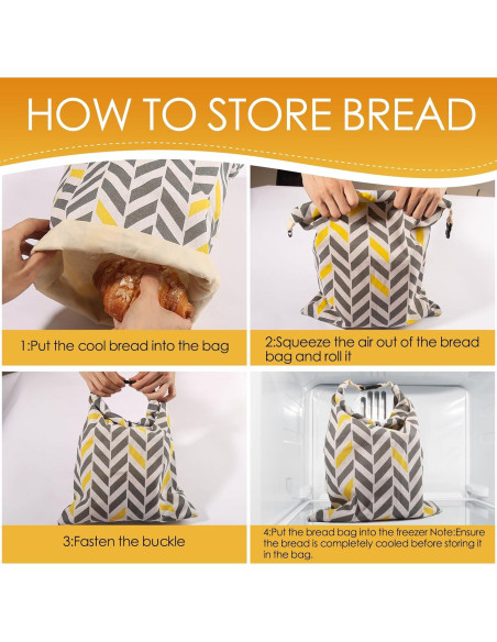 Bolsas de Pan de Cera de Abeja PTYTIFY XL 33x43 cm - 2 Unidades