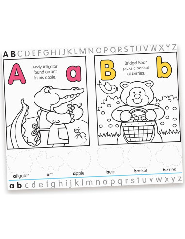 Almohadilla de Actividades Melissa & Doug Alfabeto 250 Stickers