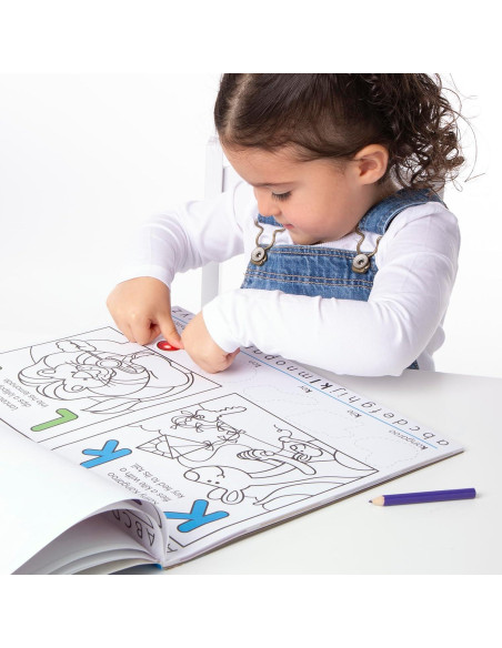 Almohadilla de Actividades Melissa & Doug Alfabeto 250 Stickers