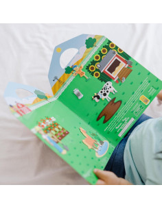 Juego de Stickers Puffy Melissa & Doug Granja 52 Reutilizables 2