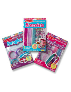 Kit de Joyería Melissa & Doug - Pulseras y Diademas DIY