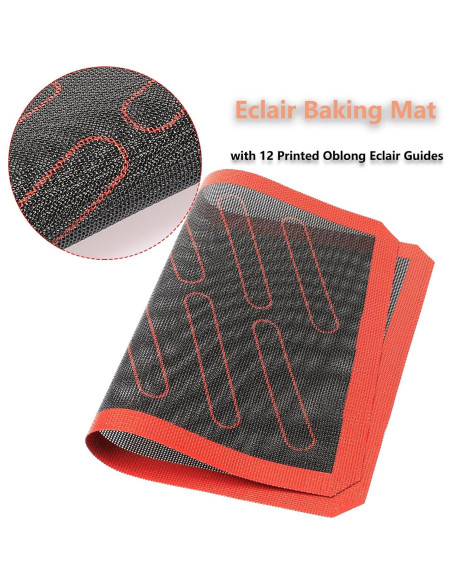 Tapetes de Hornear de Silicona AMYONE 30x40cm 2 PCS Antiadherentes