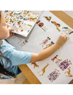 Set de Libros para Colorear y Stickers Melissa & Doug 2