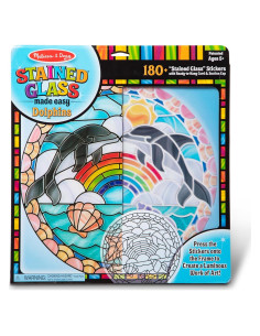Kit de Manualidades Vidrio Templado Melissa & Doug Delfines