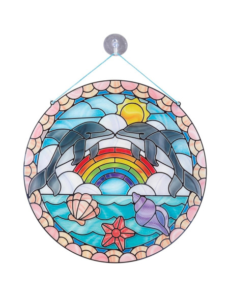 Kit de Manualidades Vidrio Templado Melissa & Doug Delfines