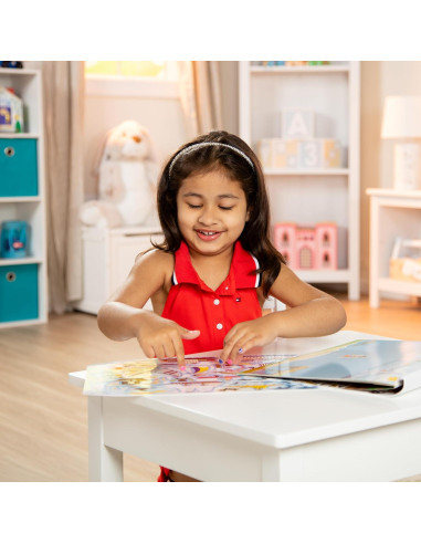 Almohadilla de Calcomanías Reutilizables Melissa & Doug Vehículos