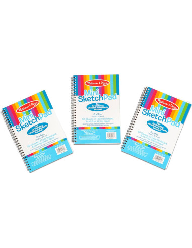 Bloc de Dibujo Melissa & Doug - 3 Paquetes de 50 Hojas A4