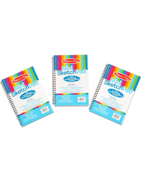 Bloc de Dibujo Melissa & Doug - 3 Paquetes de 50 Hojas A4