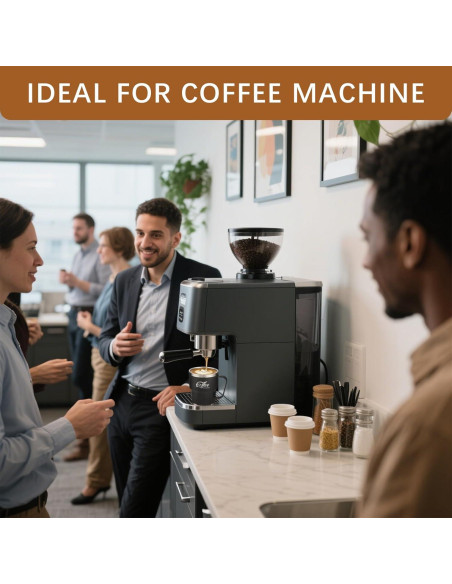 Taza de café aislada al vacío CCJGNG 13 oz negra