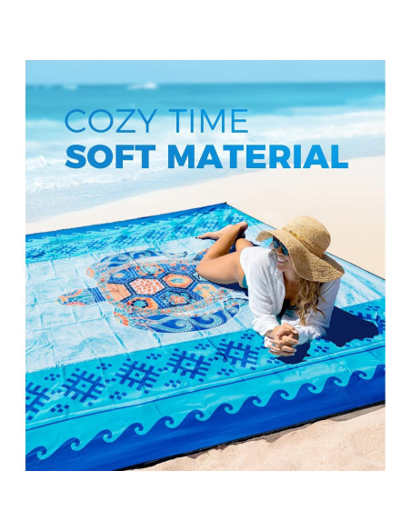 Manta de Playa OCOOPA Extra Grande 300x280 cm Impermeable