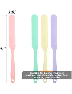 Juego de 4 Espátulas de Silicona CATOSUM Resistentes al Calor 2