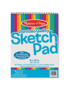 Bloc de Dibujo Melissa & Doug 50 Hojas 22x30 cm