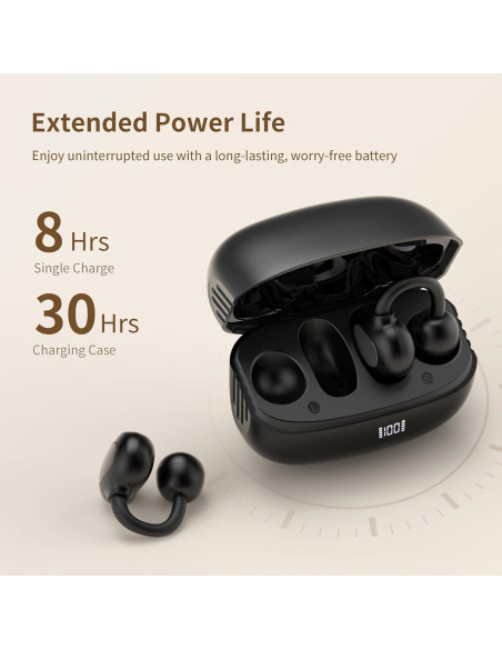 Auriculares Bluetooth PSIER EP20 Conducción Ósea 30H IPX5
