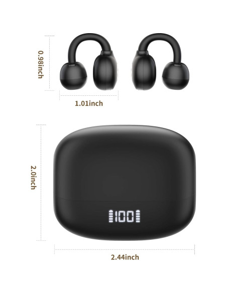 Auriculares Bluetooth PSIER EP20 Conducción Ósea 30H IPX5
