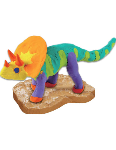 Kit de Manualidades Dan&Darci - Modela 4 Dinosaurios