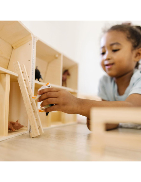 Granja de Madera Plegable Melissa & Doug con 7 Animales