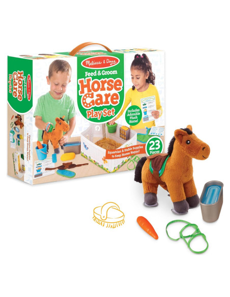 Juego de Cuidado de Caballos Melissa & Doug 23 Piezas