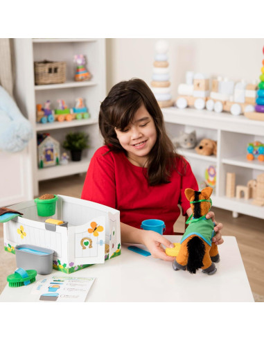 Juego de Cuidado de Caballos Melissa & Doug 23 Piezas