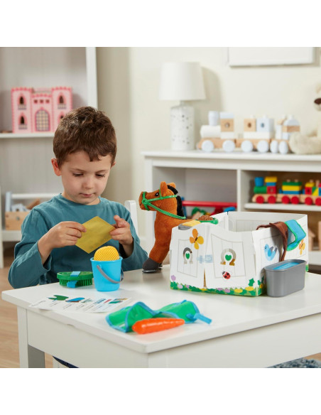 Juego de Cuidado de Caballos Melissa & Doug 23 Piezas