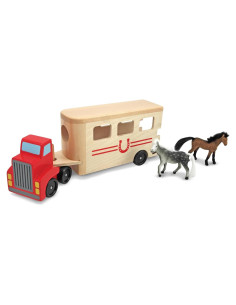 Juego de Transporte de Caballos Melissa & Doug con Rampa