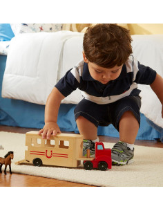 Juego de Transporte de Caballos Melissa & Doug con Rampa 2