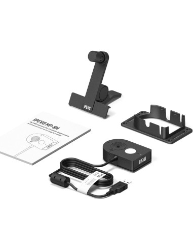 IPEVO Webcam MP-8M 4K USB con Micrófono AI y Luz LED