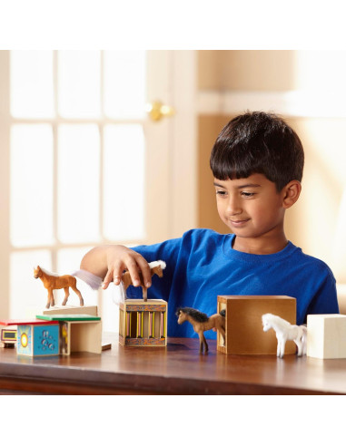 Juego de Transporte de Caballos Melissa & Doug con Rampa