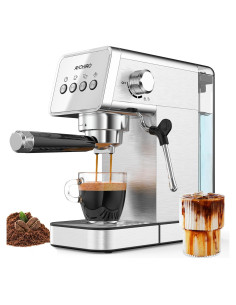 Cafetera de Espresso AYCHIRO US-GK-1502-A01 20 Bar Acero Inoxidable