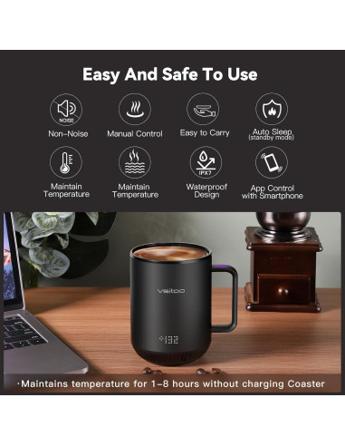 Taza Inteligente vsitoo S3 Control de Temperatura 300ml
