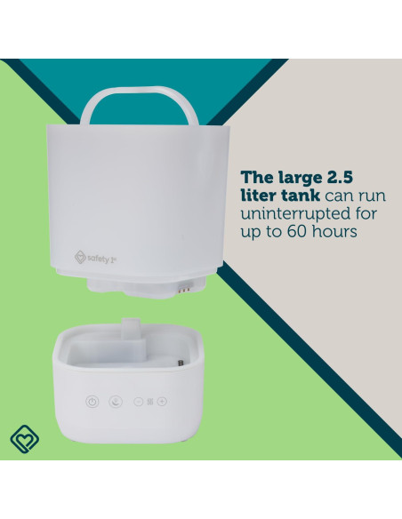 Humidificador Ultrasónico Safety 1st Comforting Top-Fill Blanco