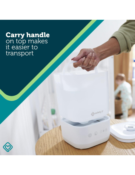 Humidificador Ultrasónico Safety 1st Comforting Top-Fill Blanco
