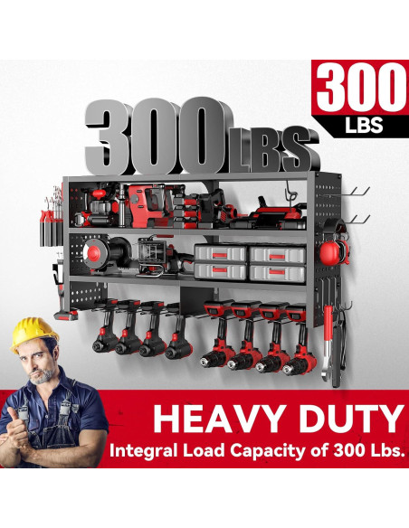 Organizador de Herramientas Eléctricas WBZYH 4 Niveles 136 kg
