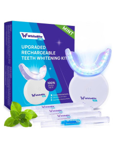 Kit Blanqueamiento Dental Whitebite Pro - Luz LED + Gel 35%