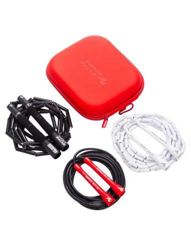 Paquete de Cuerdas de Salto Elite Jumps - 3 Cuerdas con Peso