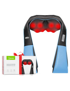 Masajeador de Cuello Cotsoco Shiatsu con Calor 3D Azul
