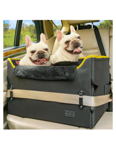 Asiento Elevador para Perros PETSFIT Negro, hasta 20.41kg