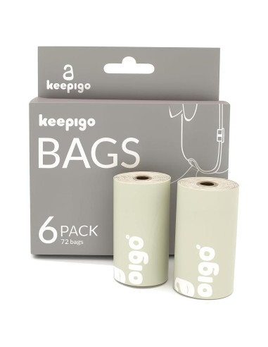 Bolsas Desechables Compostables Keepigo 72 Unidades XL