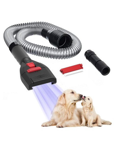 Kit de Aseo para Mascotas Defurry con Aspiradora - Cepillo y Adaptadores