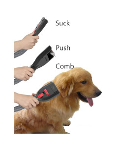 Kit de Aseo para Mascotas Defurry con Aspiradora - Cepillo y Adaptadores 2