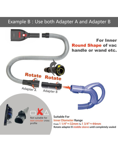 Kit de Aseo para Mascotas Defurry con Aspiradora - Cepillo y Adaptadores