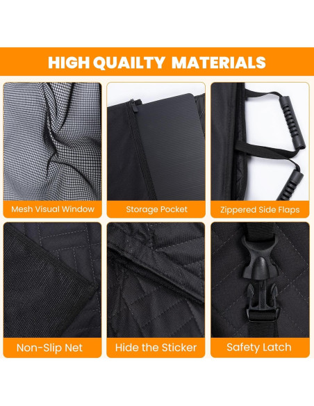 Funda de Asiento para Perros AceRide Impermeable 153cm Funda de Asiento para Perros AceRide Impermeable 153cm